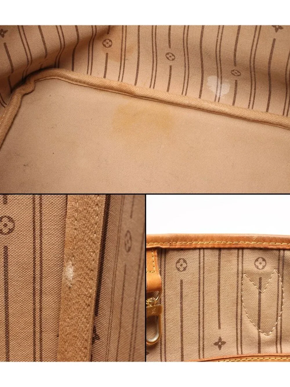 Louis Vuitton Tote Shoulder Bag Neverfull MM Monogram